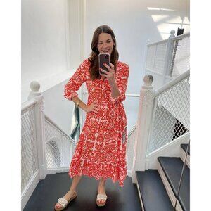 Mare Mare x Anthropologie Lynda Tiered Maxi Dress Size Large